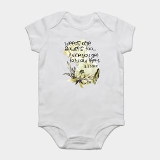 Weeds are Flowers Too Baby Bodysuit